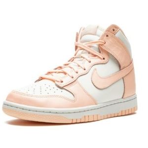 NIKEDUNK HIGH WMNS"Crimson Tint" - Like New